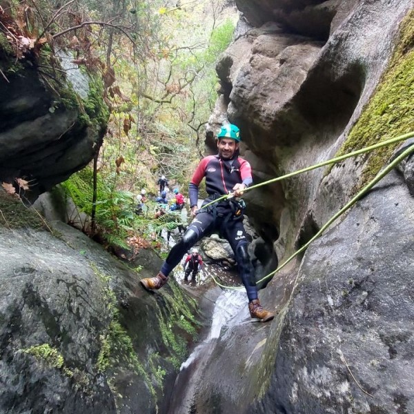 barranquismo asturias descenso de barrancos