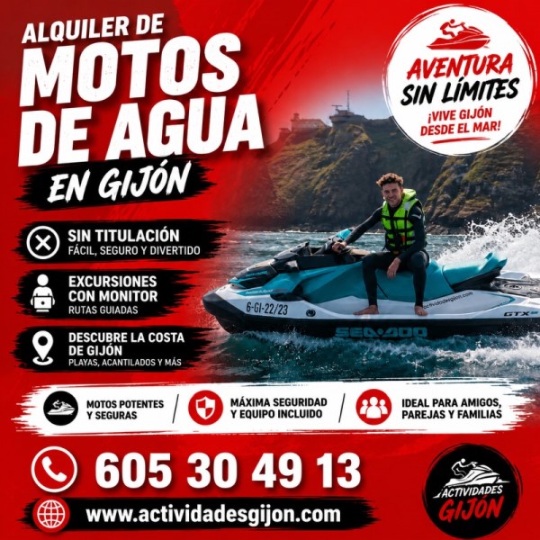 motos de agua gijón